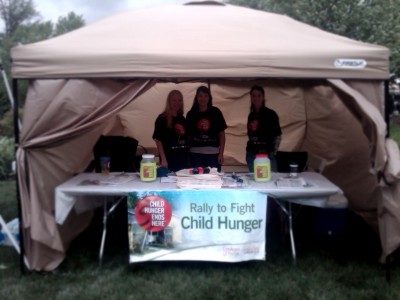 I commit to fighting child hunger