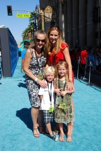 Phineas and Ferb: Across the 2nd Dimension.  The “Teal” Carpet Premiere