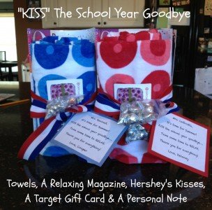 Teacher Gift Idea – Kiss The School Year Goodbye