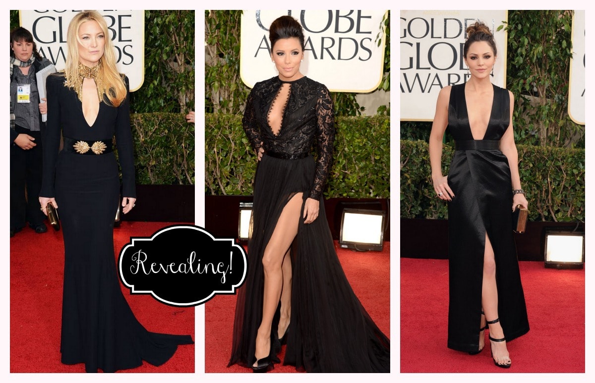 Golden Globes Revealing Kate Hudson, Eva Longoria, Katharine McPhee