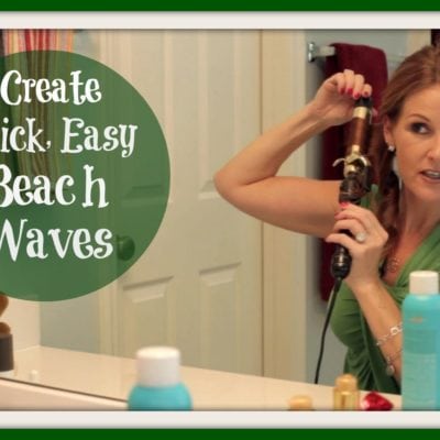 Hair Tutorial: Create Quick, Easy Beach Waves