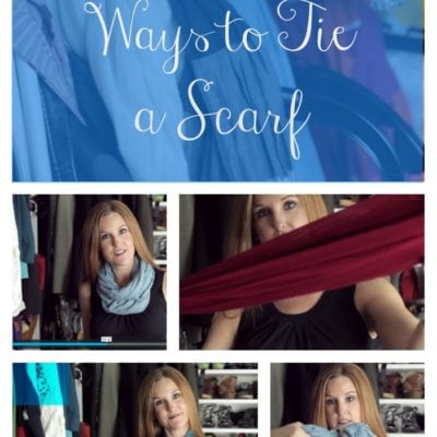 10 Ways to Tie A Scarf