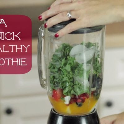 Healthy Smoothie Recipe: Quick & Easy