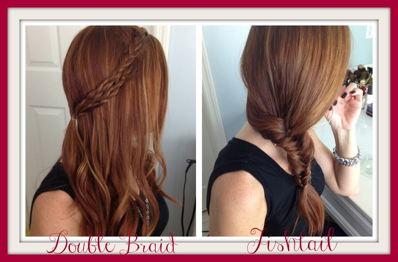 How to Hair Styles: Quick and Easy - Double Braid and Fishtail - Pretty  Extraordinary