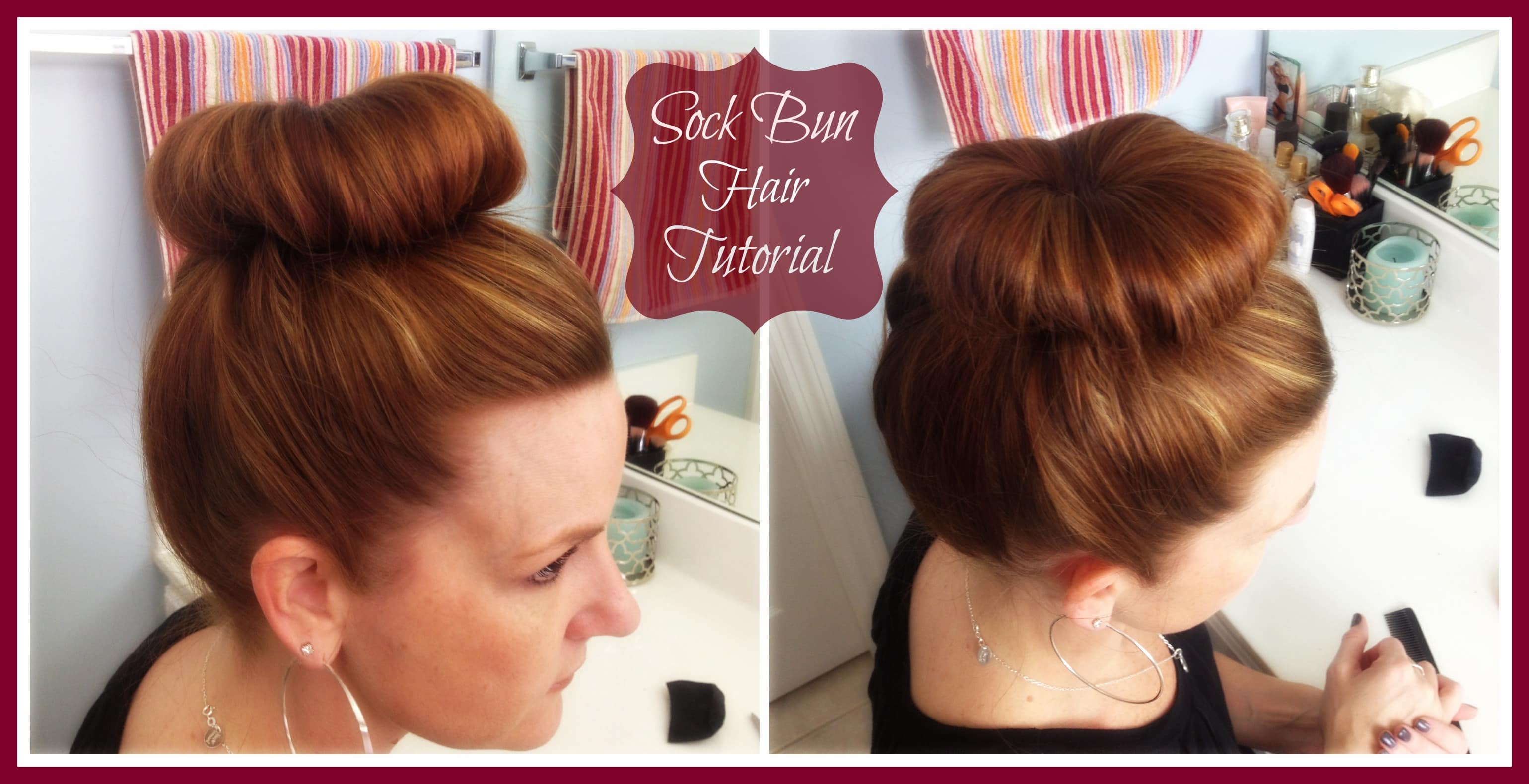 Hair Tutorial How to do a Sock Bun Pretty Extraordinary
