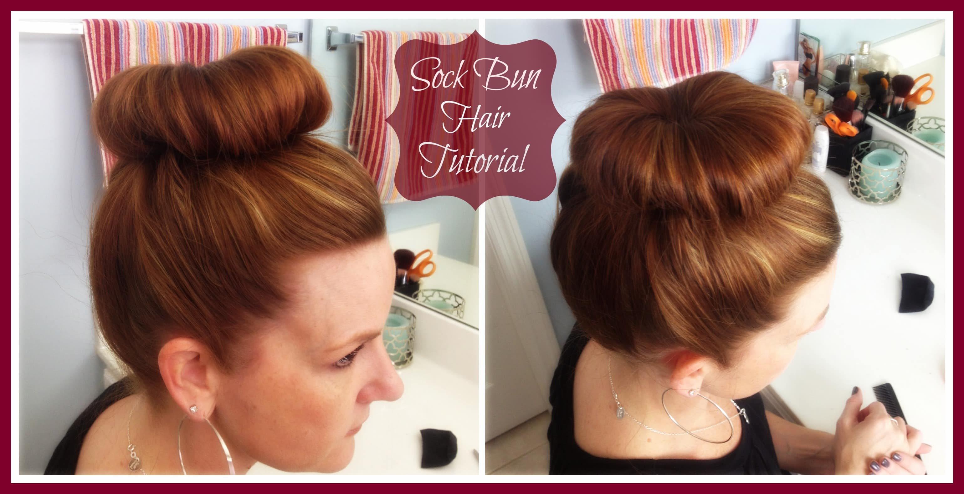 How to do a Sock Bun - Danielle Smith