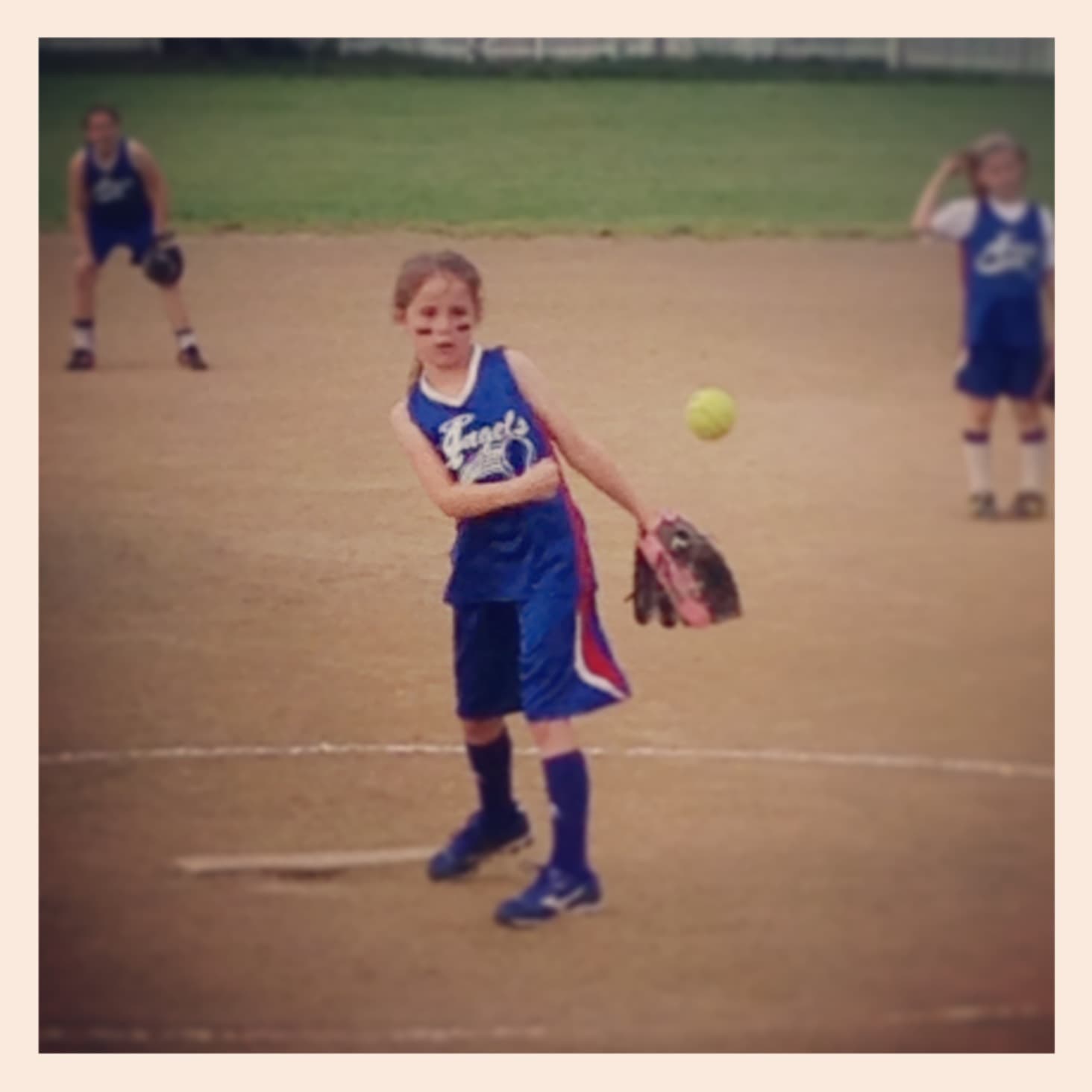 Delaney Pitching Girl's Softball 10U