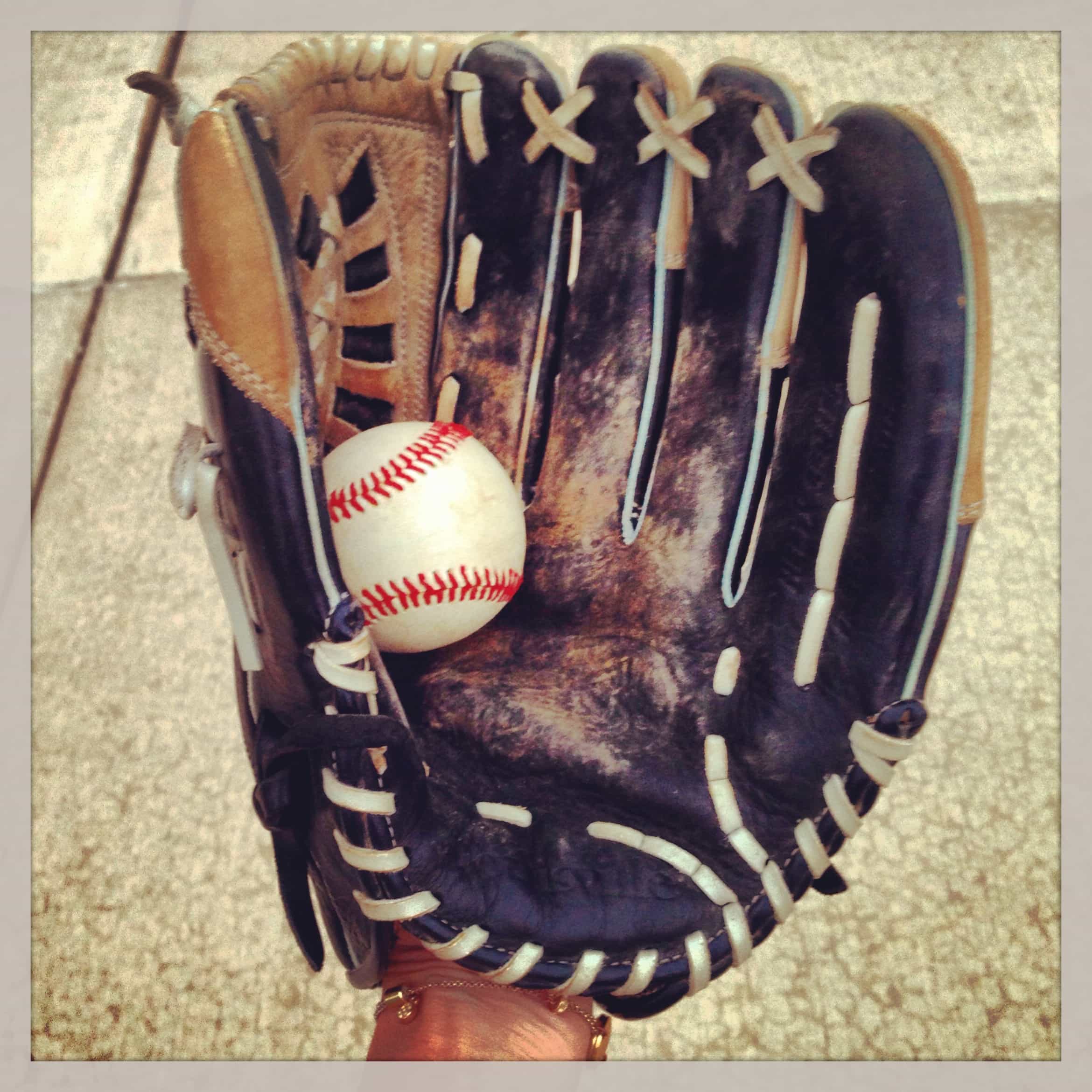 Glove with Baseball - Learning to Catch