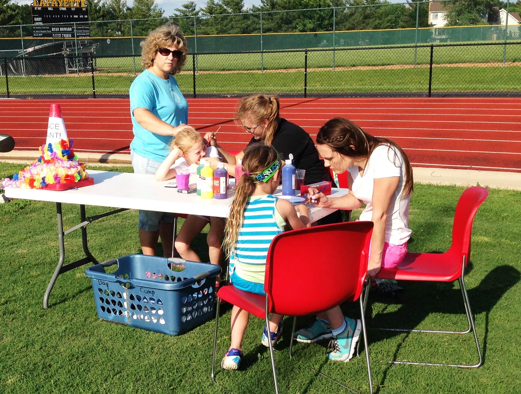 St. Louis Hershey Family Play Day Face Painting