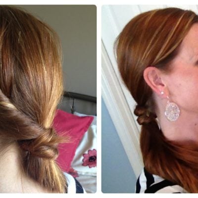 Hair Tutorial: How to do a Fancy Ponytail Twist