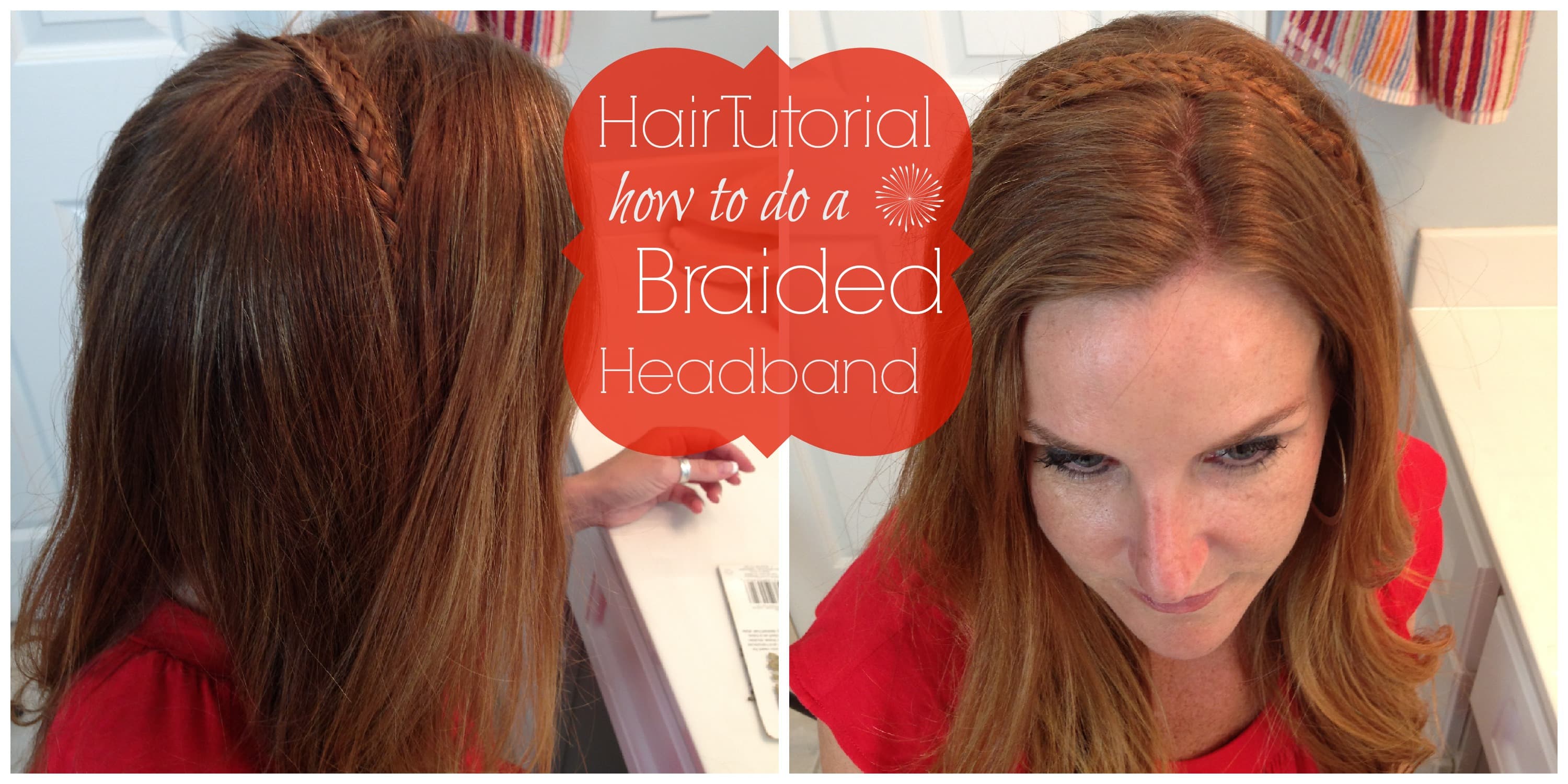 Braided headband hairstyle tutorial - Hair Romance