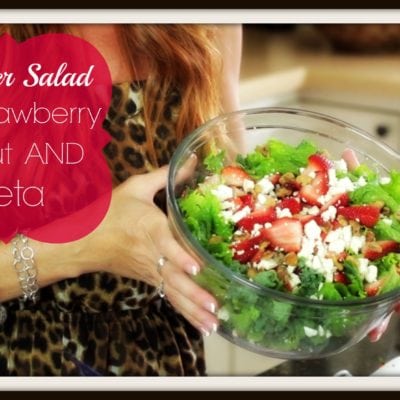 Favorite Summer Salad Recipe: Strawberry Walnut Feta Salad
