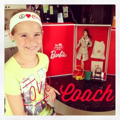 The Little Girl In Me: Sharing a Coach Barbie With My Daughter