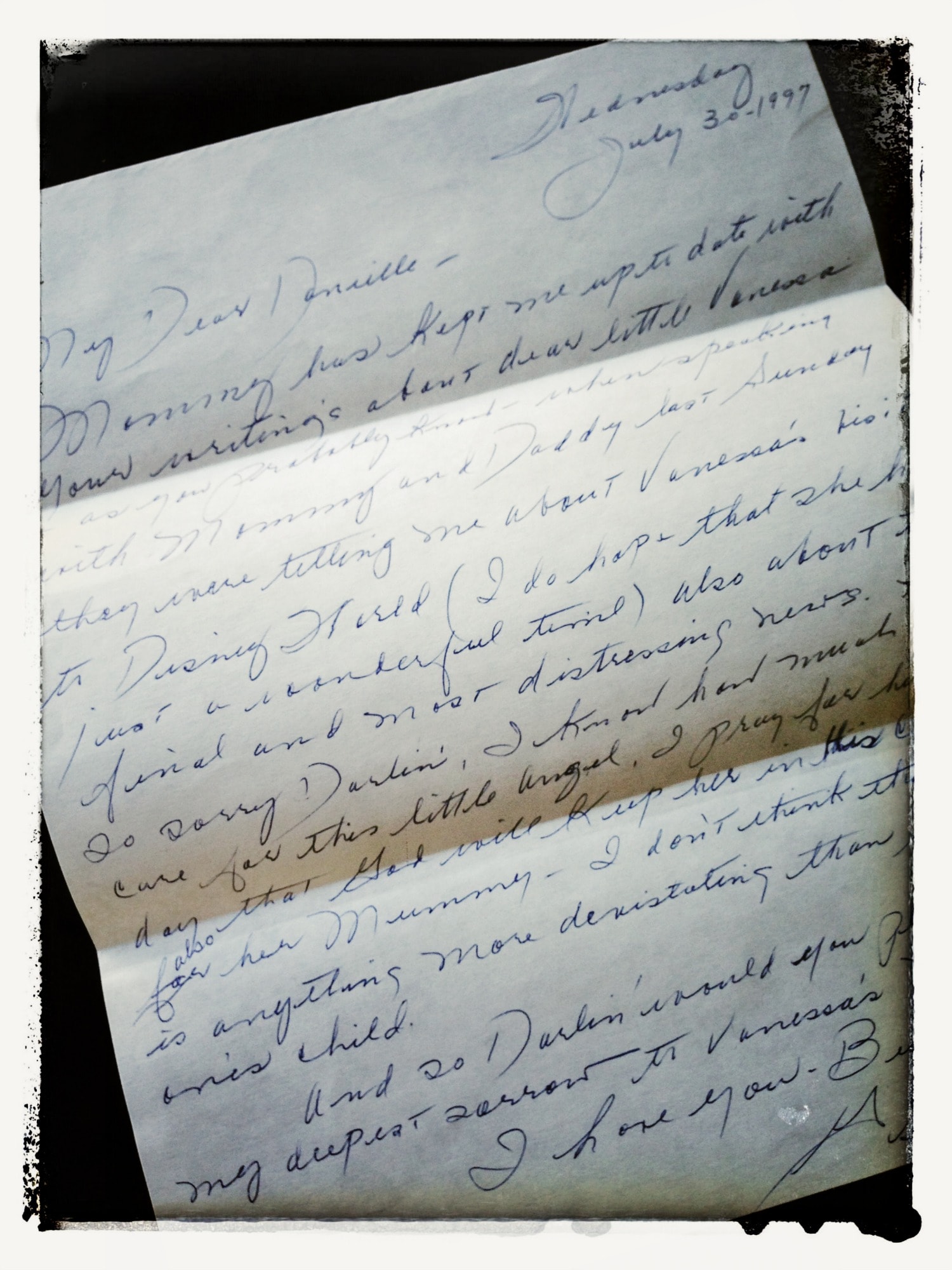 Grams Letter