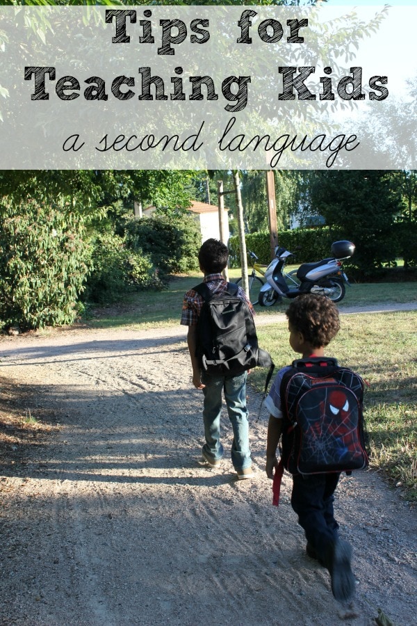 tips for teaching kids another language