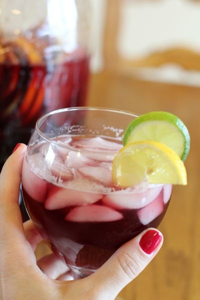 How to Host Summer Bridal and Baby Showers - Sparkling Summer Sangria