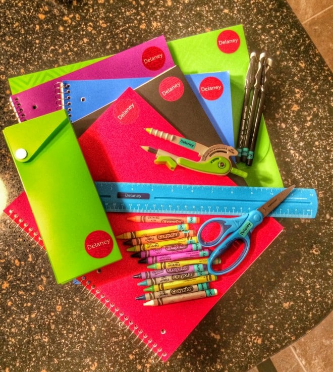 5 Back to School Organization Ideas - Mabels Labels: ExtraordinaryMommy.com