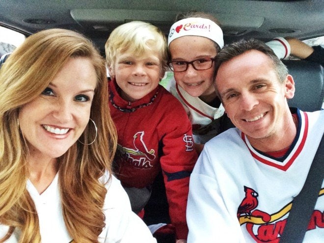 Cardinals Playoff Family