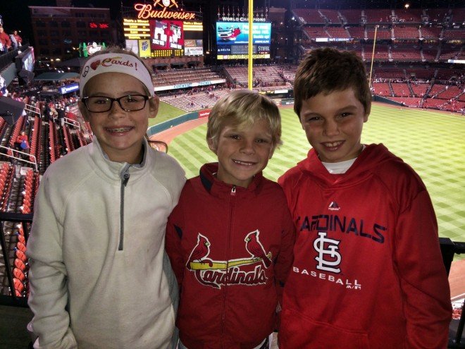 Cardinals Playoffs Kids Win