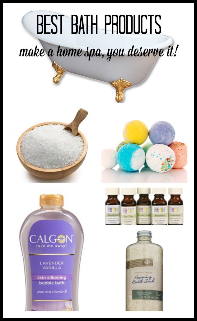 Best Bath Products (Make A Home Spa, You Deserve It ...