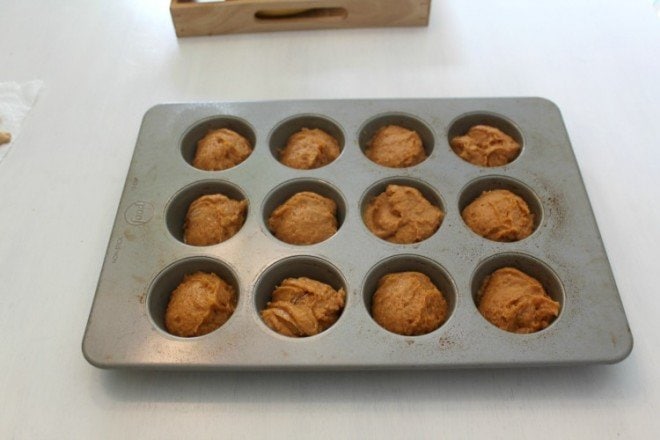 Glazed Pumpkin Muffins 