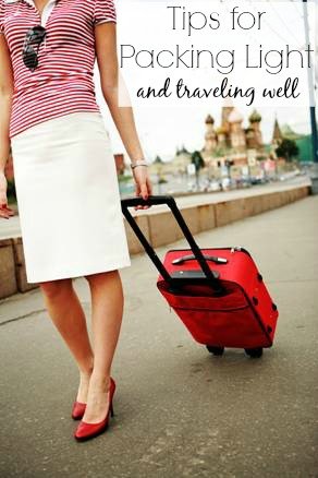 pack light and travel well!