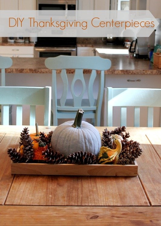 4 DIY Thanksgiving Centerpieces Found Around Your House! 