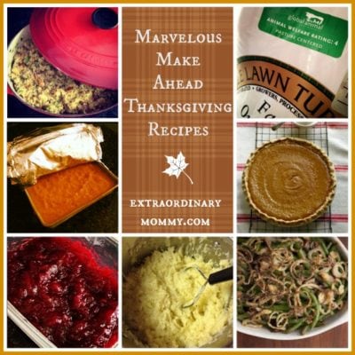 Make Ahead Thanksgiving Recipes