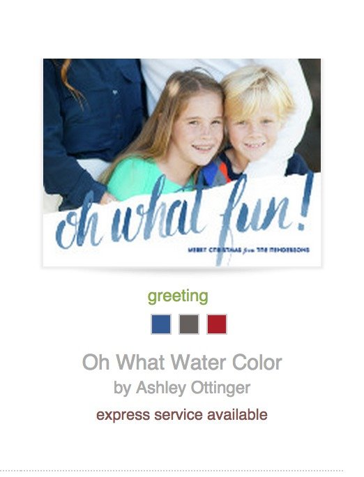 On the Hunt for the Perfect Holiday Card: Think Minted