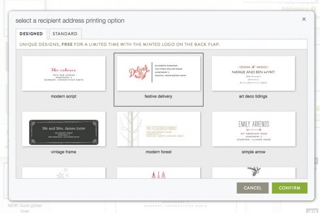 On the Hunt for the Perfect Holiday Card: Think Minted