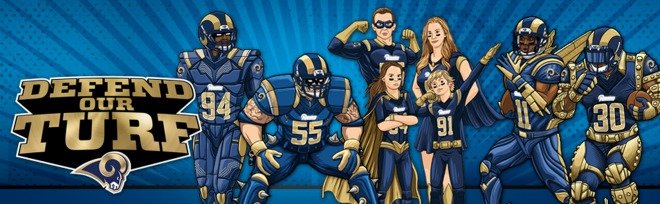 St. Louis Rams Defend Our Turf