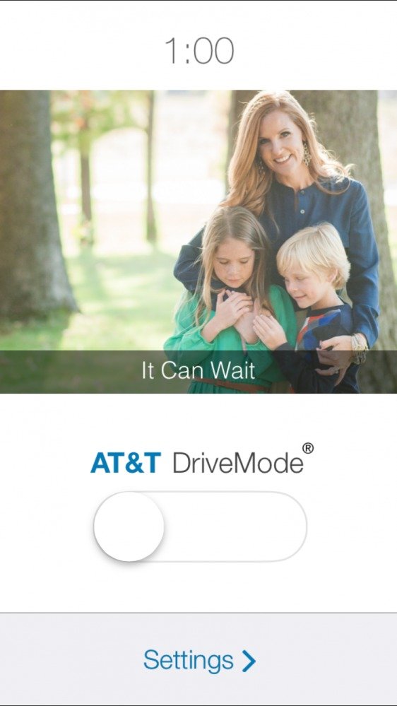 ATT It Can Wait DriveMode