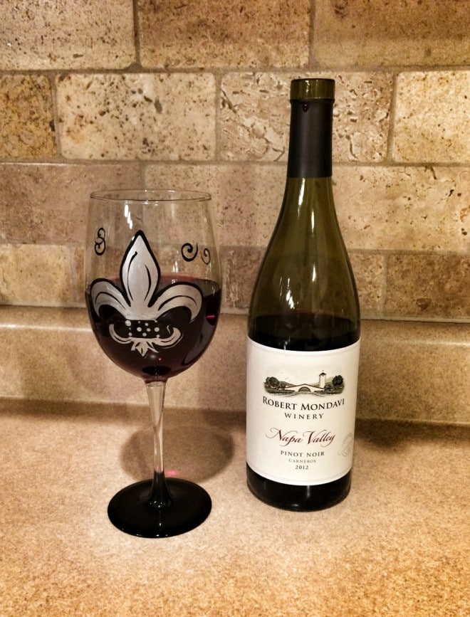 Wine Fleur de Lis