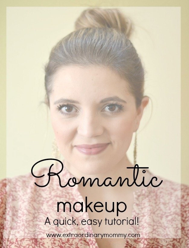 quick valentine's day makeup routine