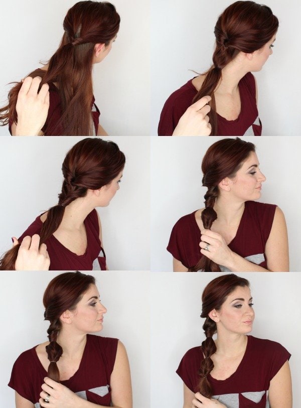 winter braids - topsy turvy