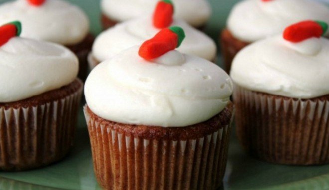 Carrot Cupcakes Cream Cheese Frosting