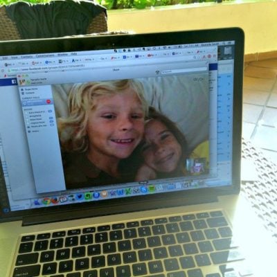 Staying Connected to Your Kids While You Travel: Face-to-Face Time
