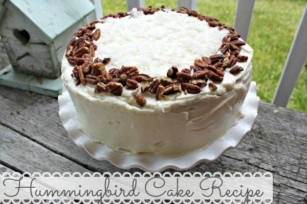 Hummingbird Cake