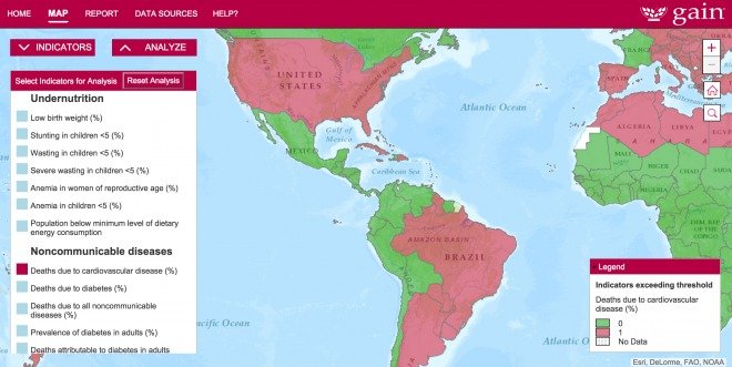 Malnutrition Mapping Project, sponsored by Amway™