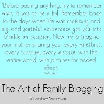 The Art of Family Blogging