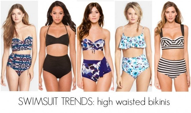 swimsuit trends - high waisted bikini