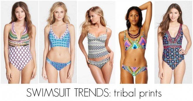 swimsuit trends - tribal prints