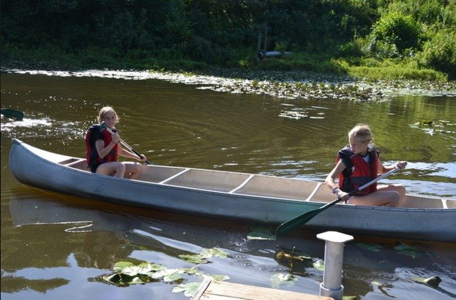 Delaney Camp Ondessonk Canoeing