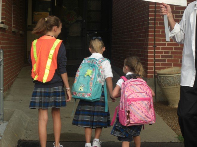 Delaney First Day of Kindergarten