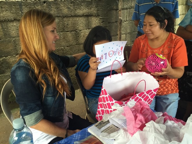 Unbound Guatemala Jacqueline with letters