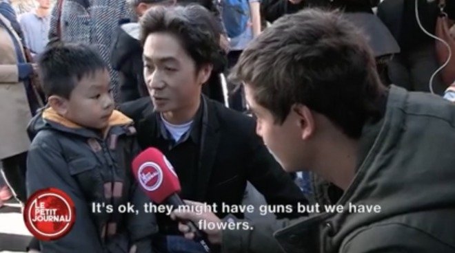 Father Comforts Son after Paris - Screenshot