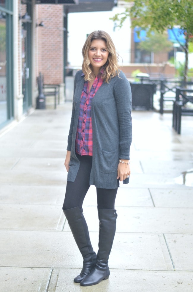 Jean dress with clearance leggings
