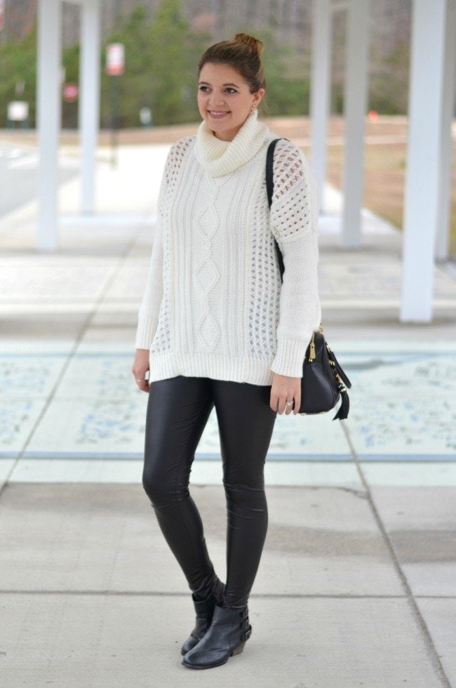 How to Wear Leggings for Fall and Winter Pretty Extraordinary
