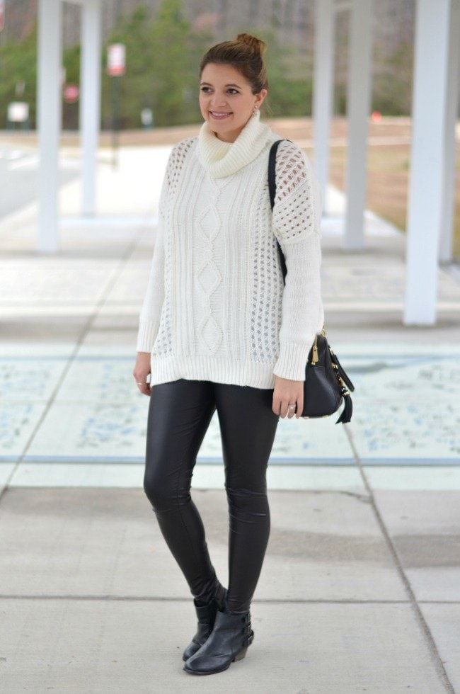 How to Wear Leggings for Fall and Winter - Pretty Extraordinary