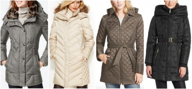 quilted coats under $100